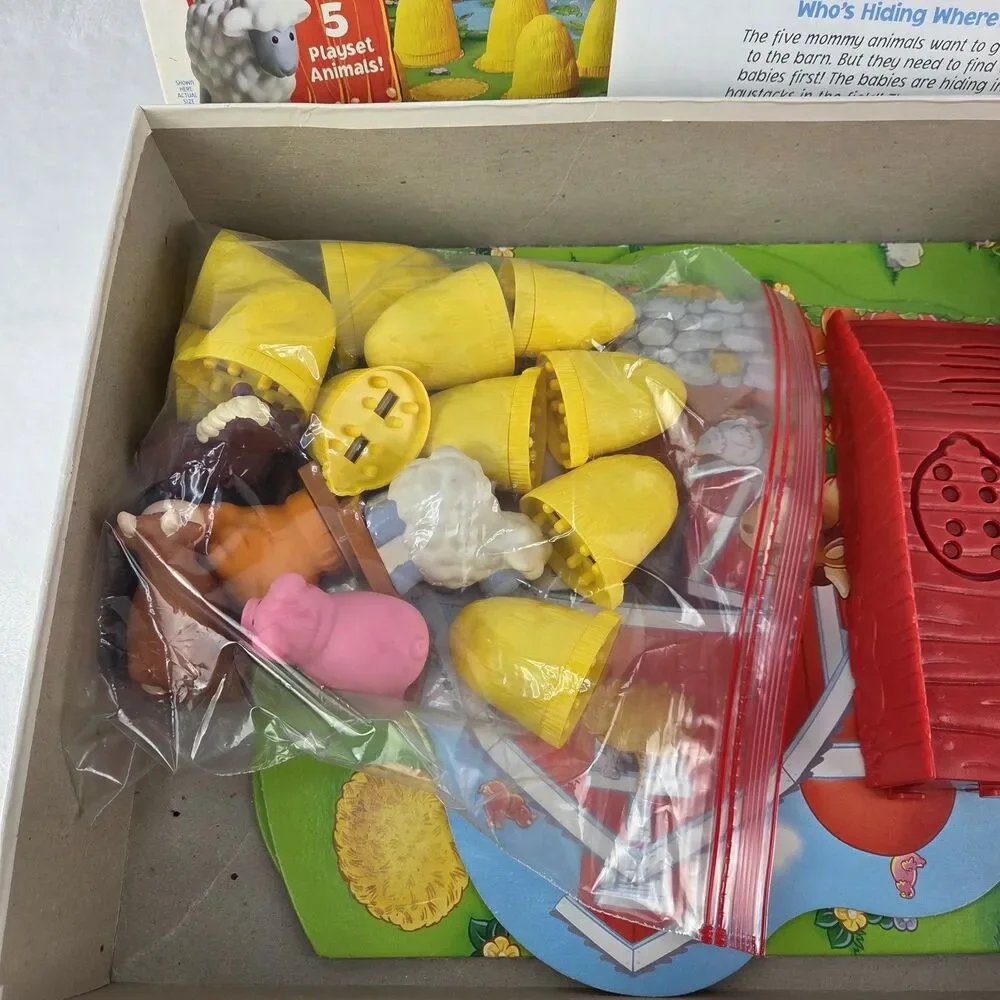 Vintage 1996 Milton Bradley Farm Families Electronic Match A Sound Game Complete